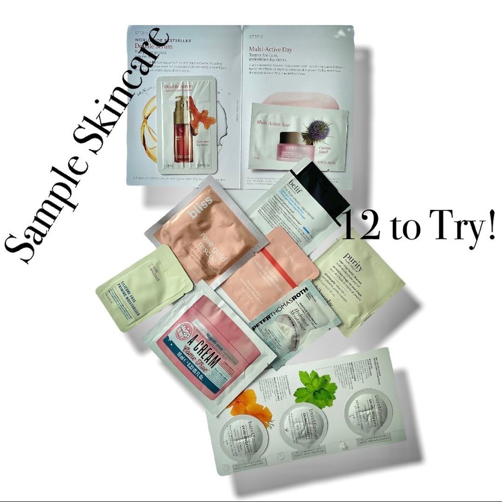 Skincare Sampler 12 Pieces! New and Unopened!
